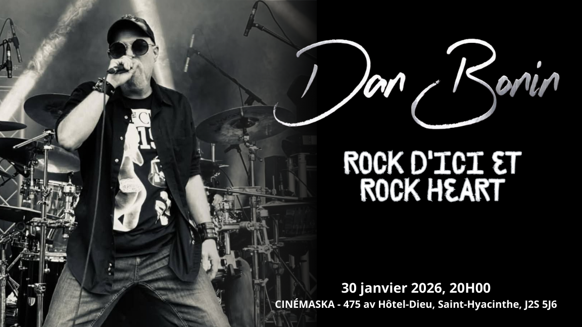 Dan Bonin "ROCK D'ICI et ROCK HEART"