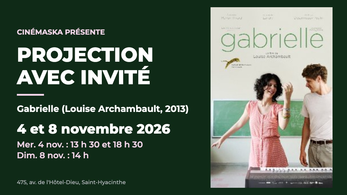 Gabrielle — Projection avec invité