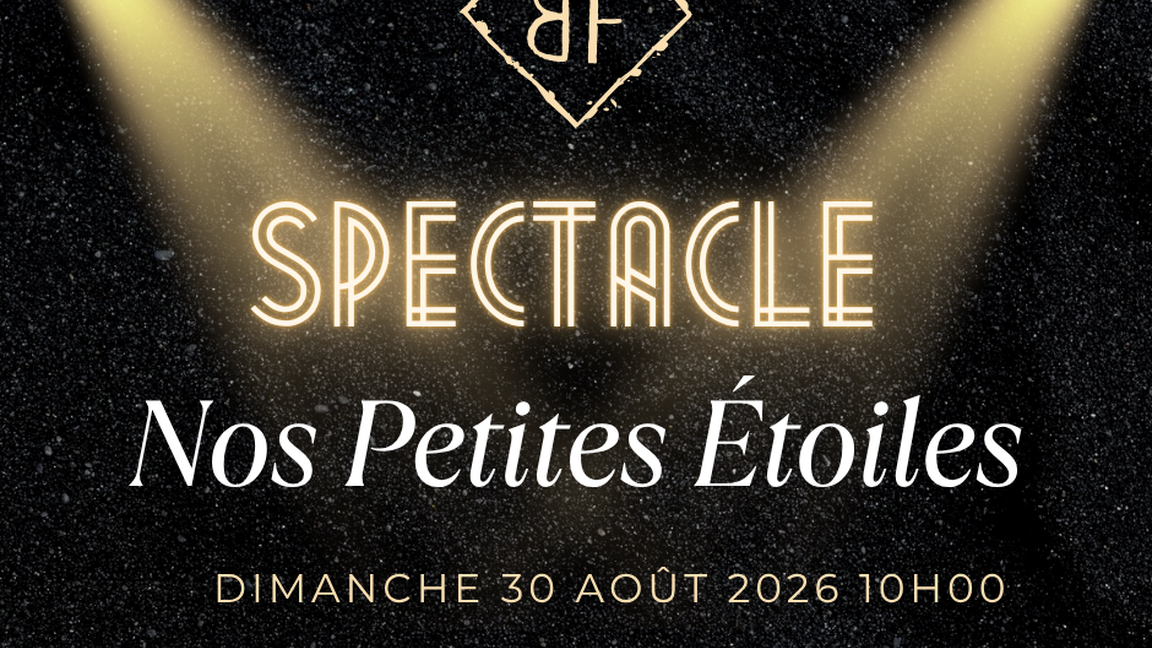 Spectacle "Nos petites étoiles" Présenté par Studio BF