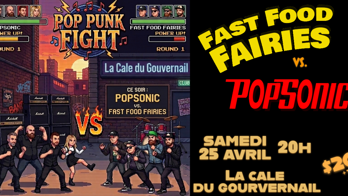 Popsonic et Fast Food Fairies