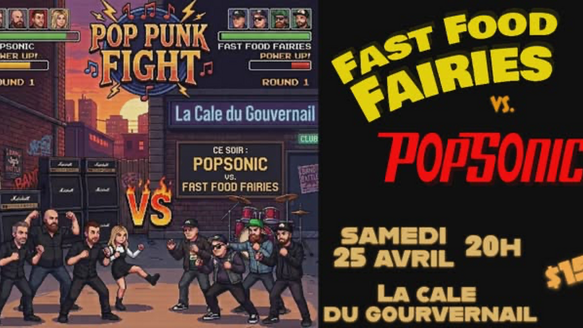 Popsonic et Fast Food Fairies
