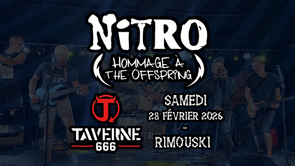 Hommage à The Offspring par Nitro à la Taverne 666