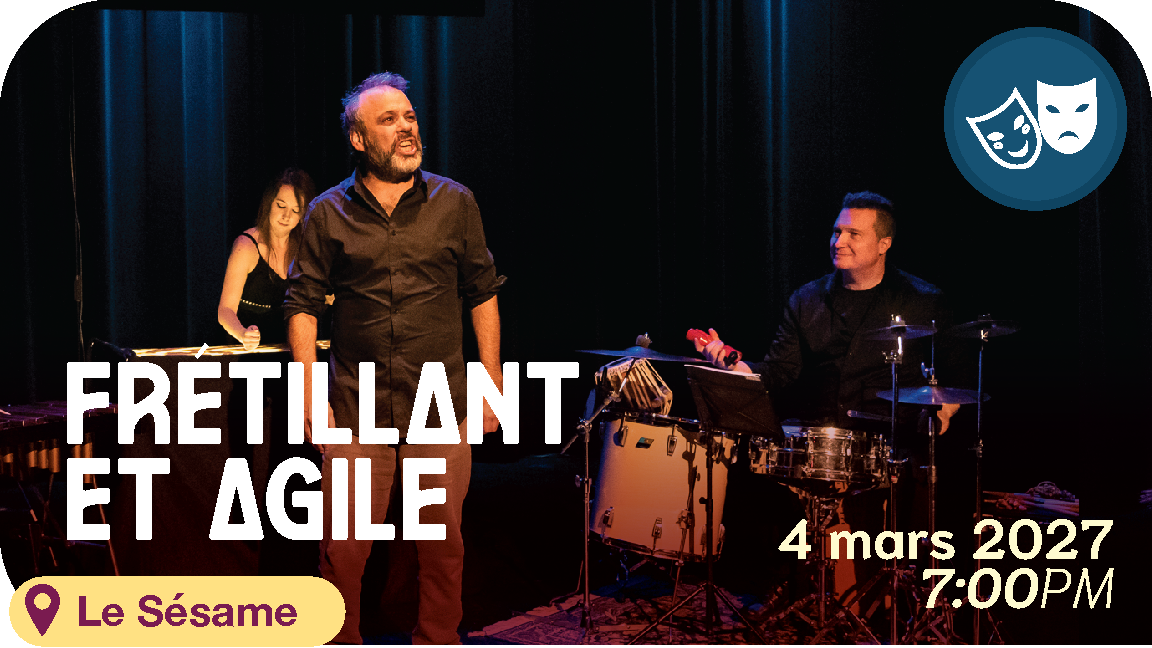 Frétillant et agile