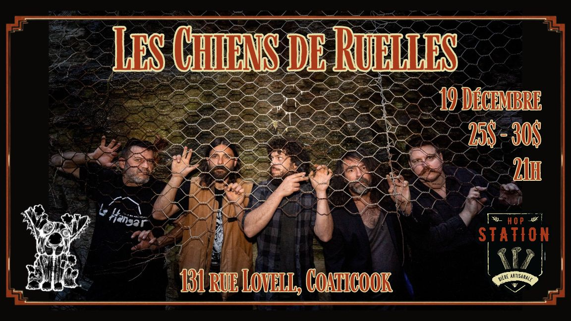 Les Chiens de Ruelles à la microbrasserie Hop Station
