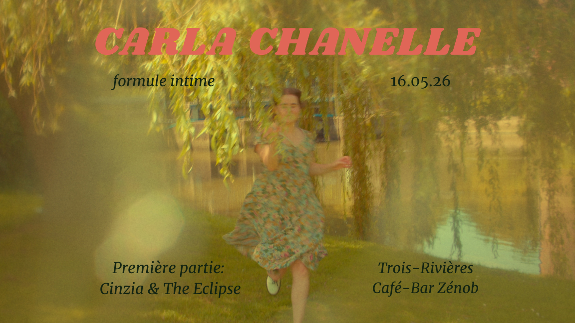 Carla Chanelle + Cinzia & The Eclipse au Zénob