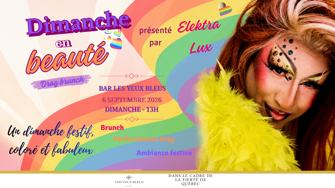 Dimanche en beauté - Drag brunch