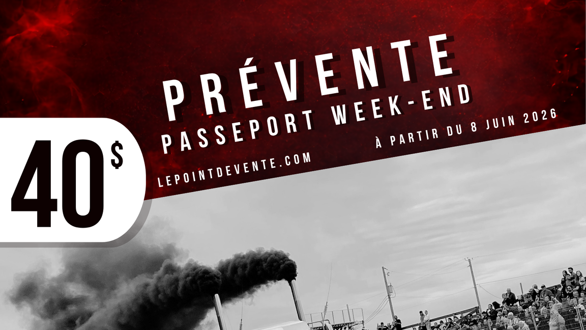 2026 - PASSEPORT 3 JOURS EN PRÉVENTE !