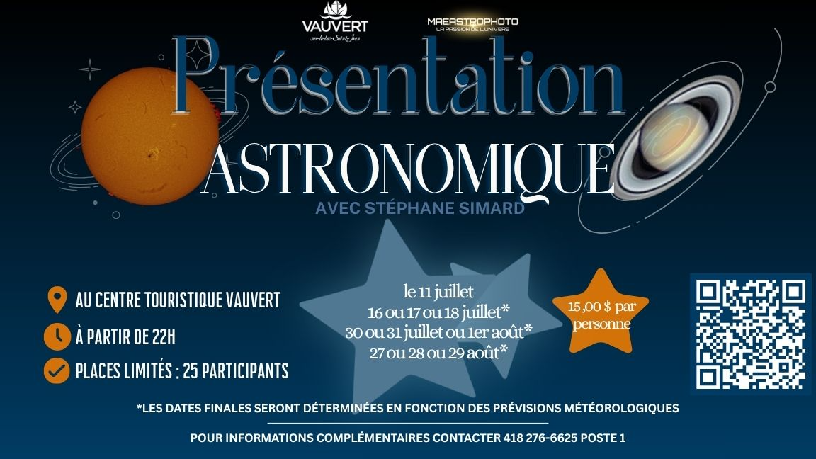 Présentation astronomique