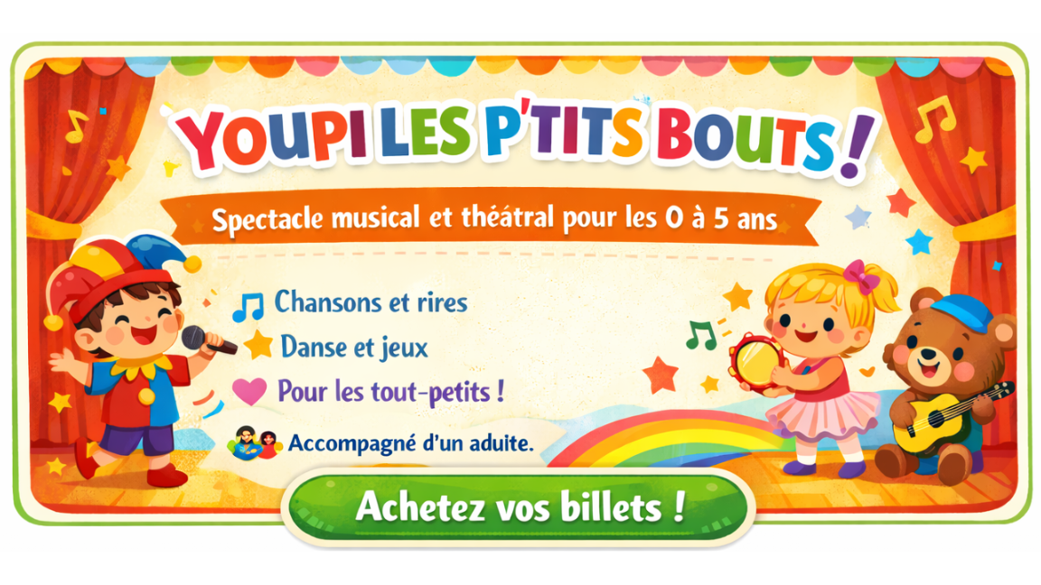 Youpi les p'tits bouts!