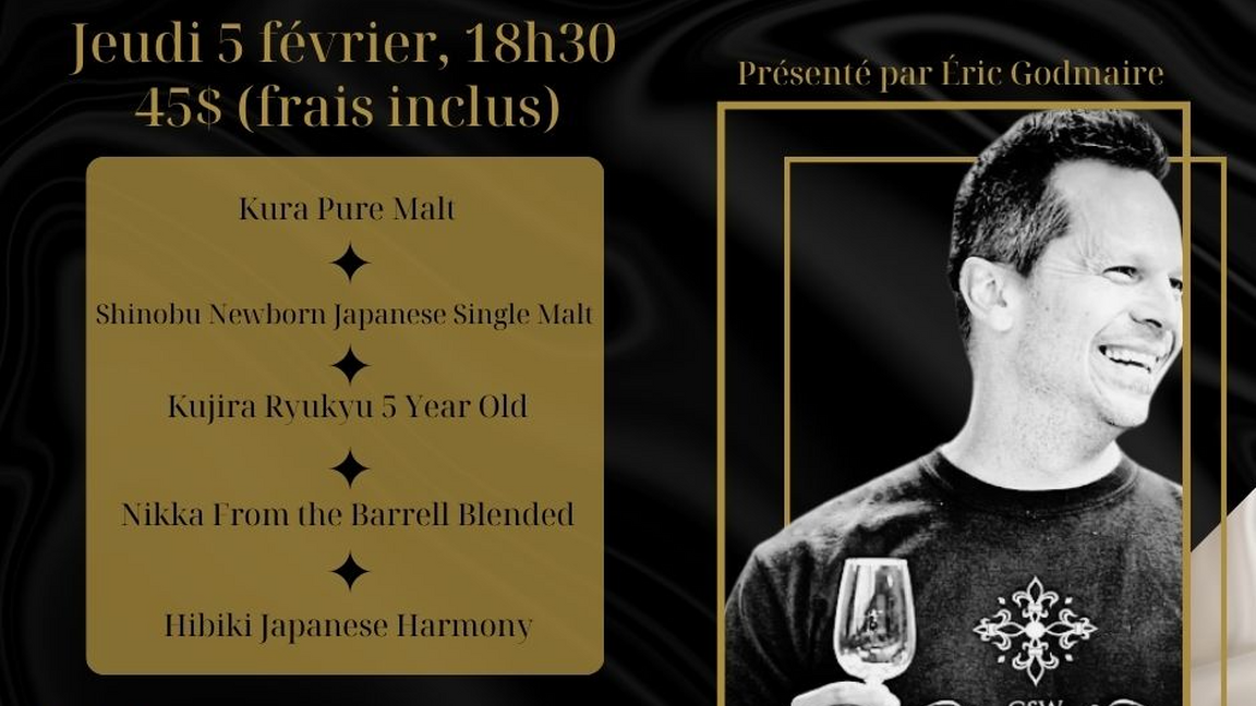 Dégustation de Whisky Gatineau