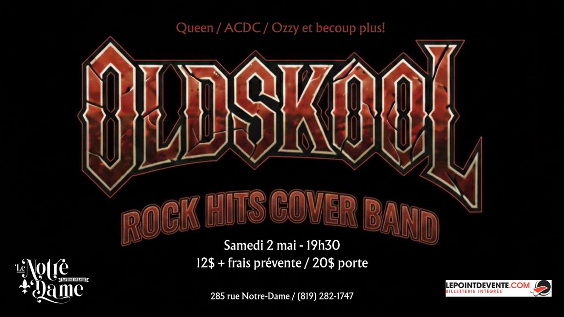 Hommage au heavy rock avec Oldskool