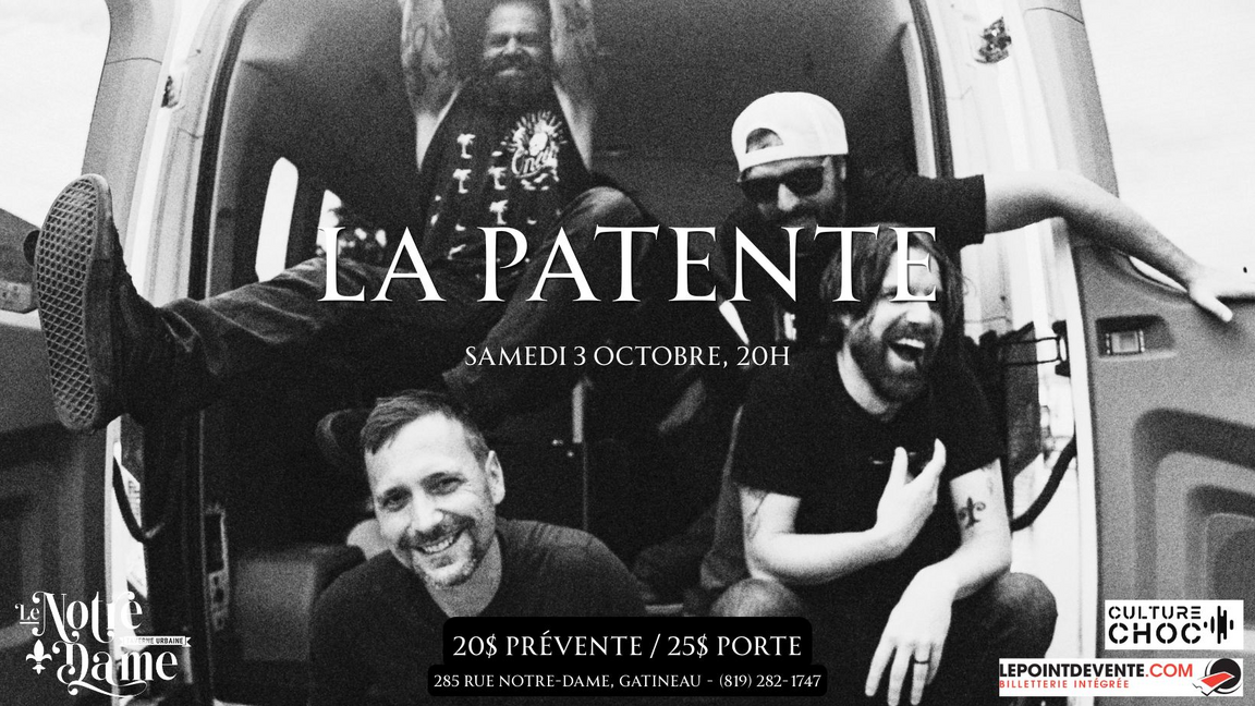 La Patente au Pub Notre-Dame