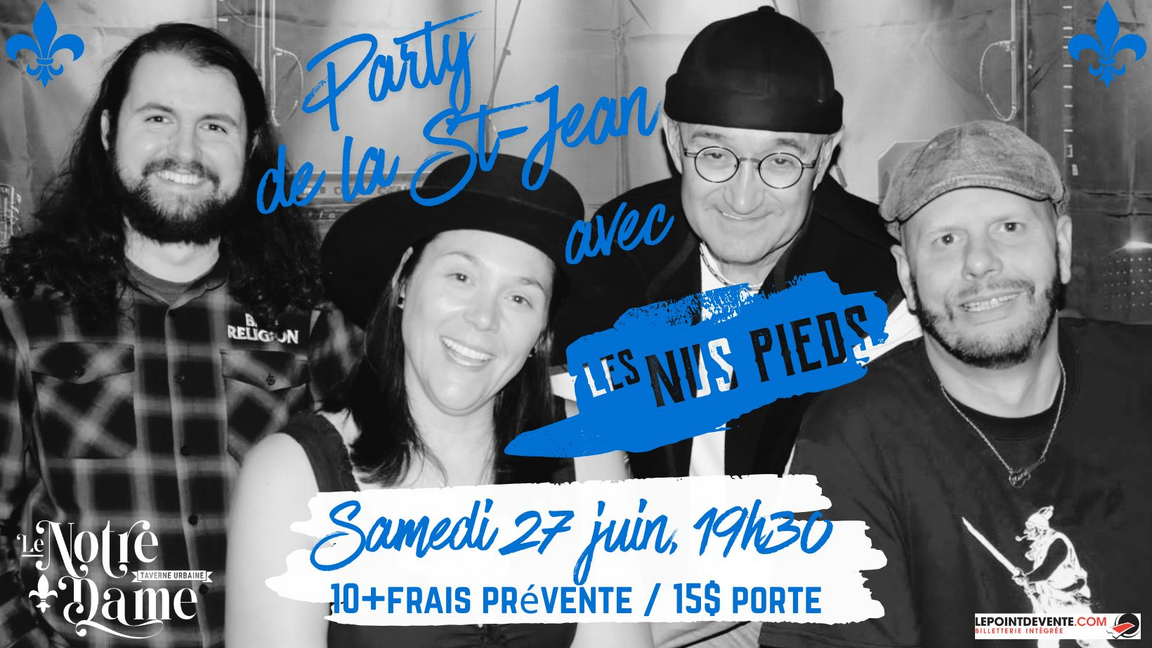 Party de la St-Jean avec Les Nus Pieds