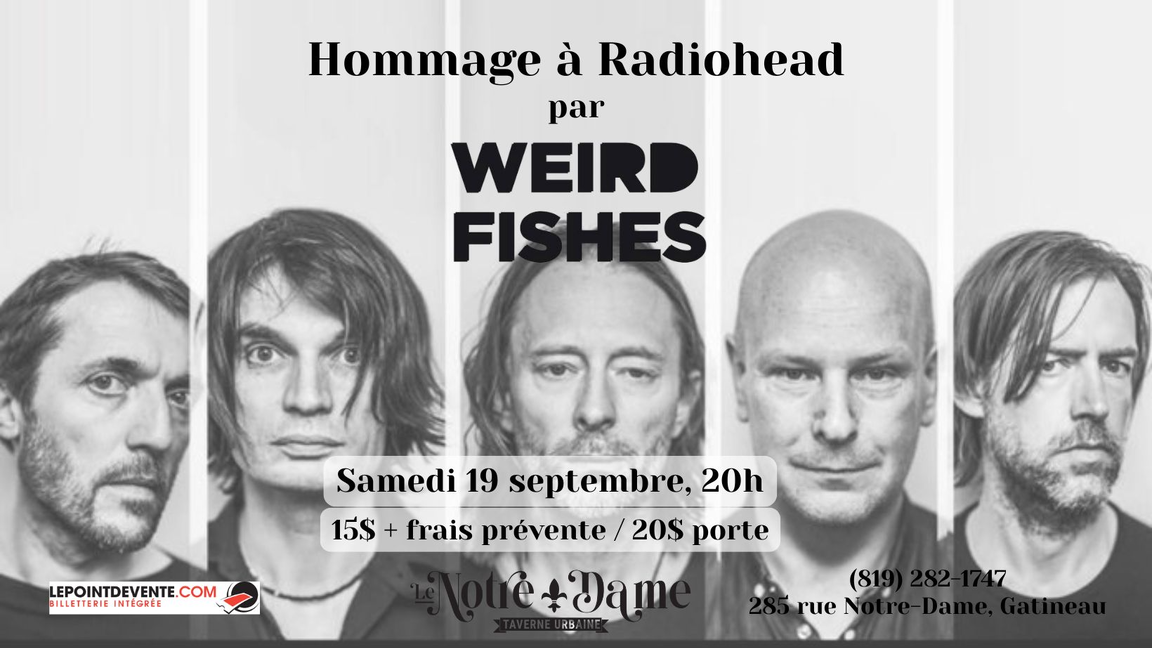 Hommage a Radiohead par Weird Fishes
