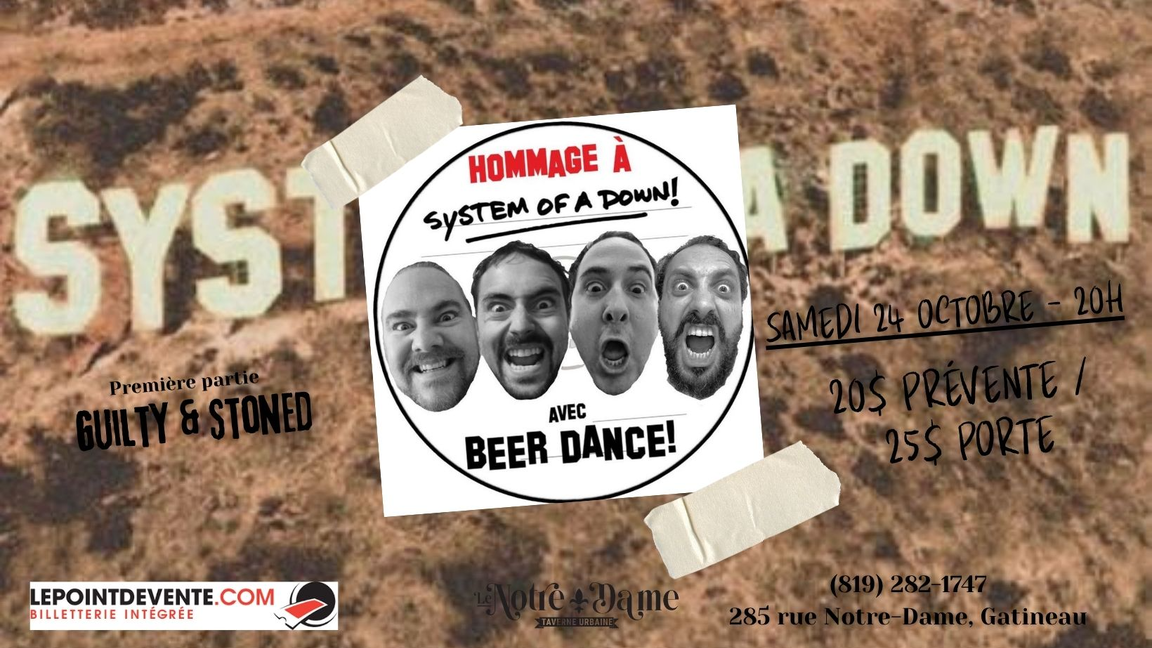 Hommage a System of a Down avec Beer Dance