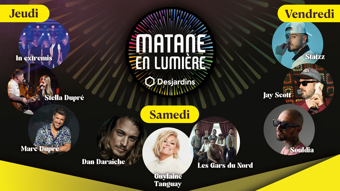 Matane en Lumière Desjardins 2026