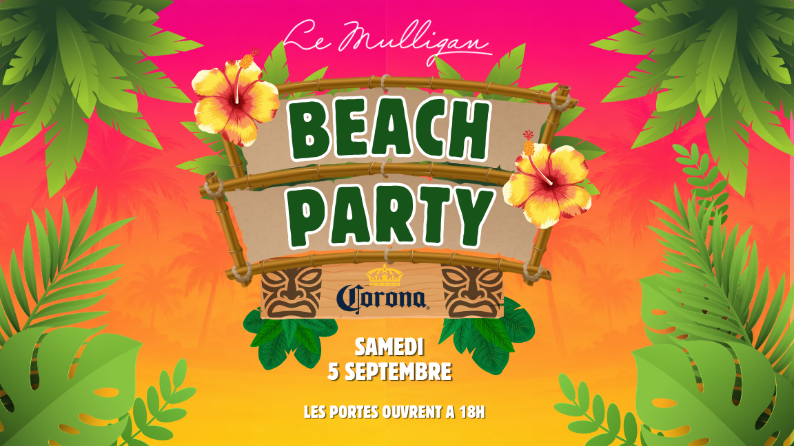 Beach Party Corona - Tiki