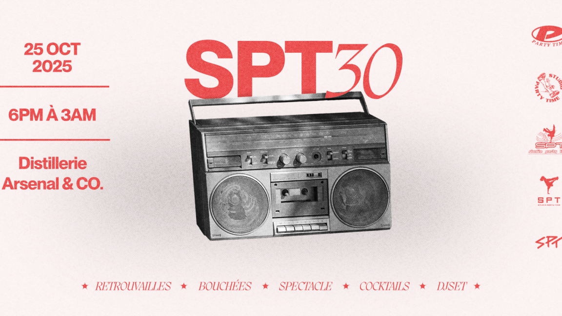 30e anniversaire du Studio Party Time