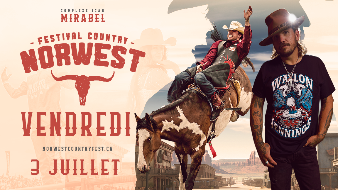 FESTIVAL COUNTRY NORWEST - Vendredi 3 juillet 2026