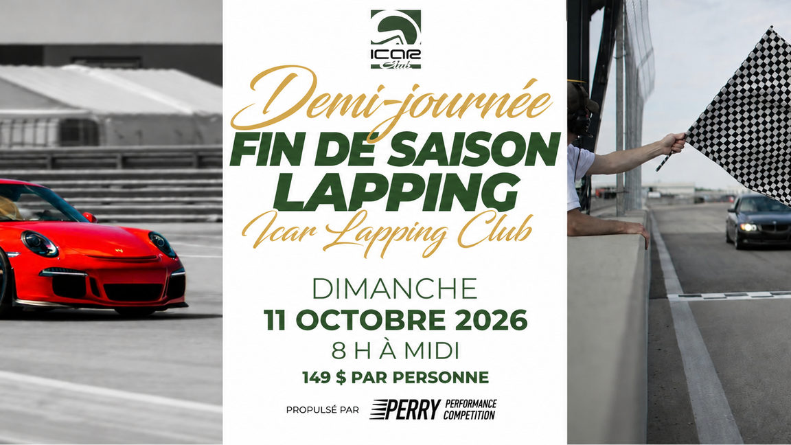 DEMI-JOURNÉE DE LAPPING DE FIN DE SAISON 2026