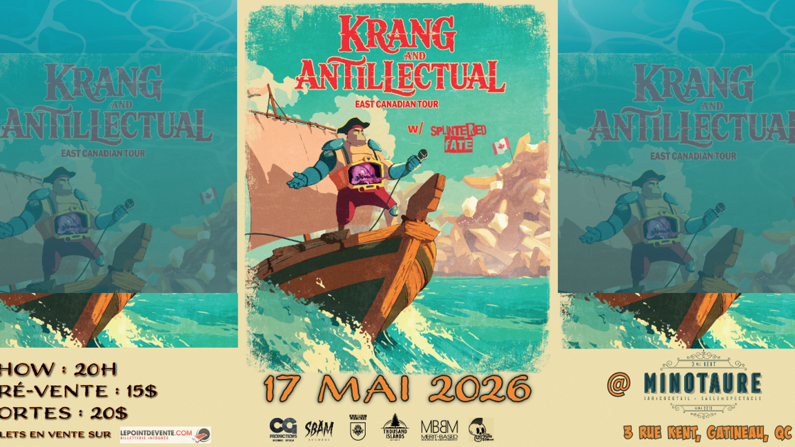 Krang, Antillectual et Splintered Fate au Minotaure