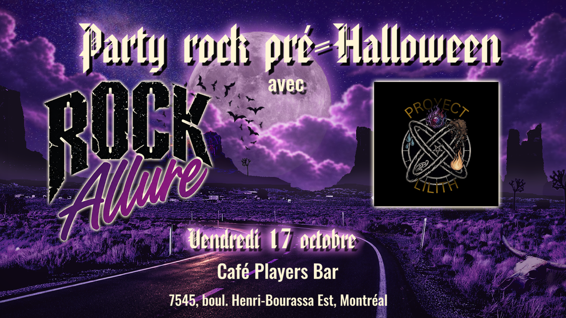 Party rock pré-Halloween/Pre-Halloween Rock Party