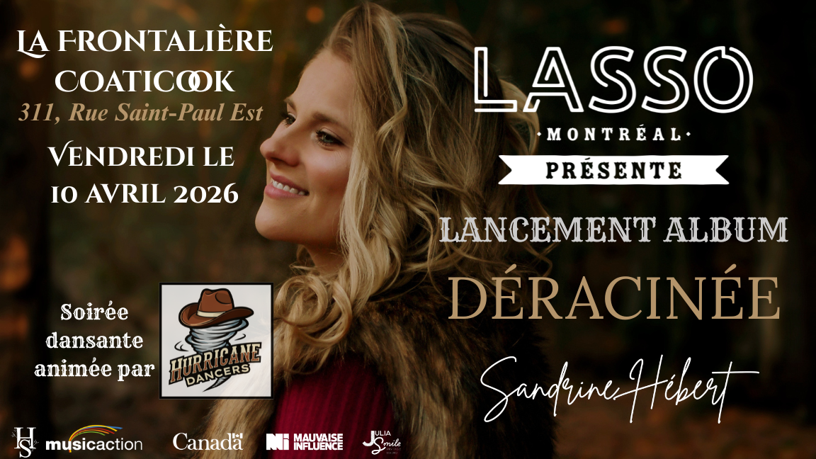 LANCEMENT ALBUM - DÉRACINÉE