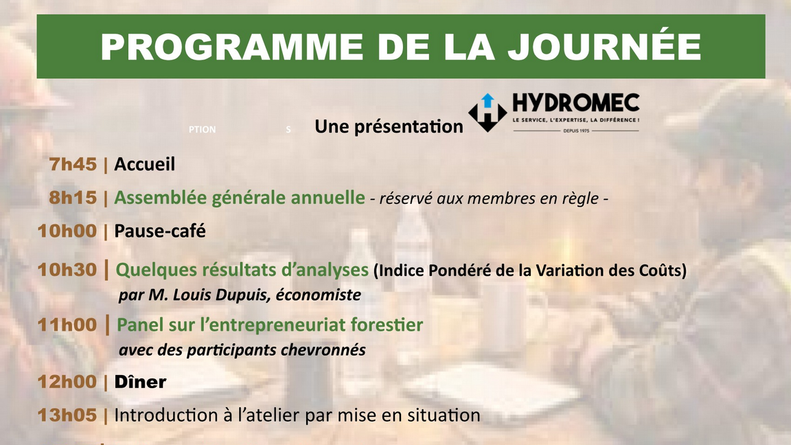 Assemblée Générale Annuelle 2026