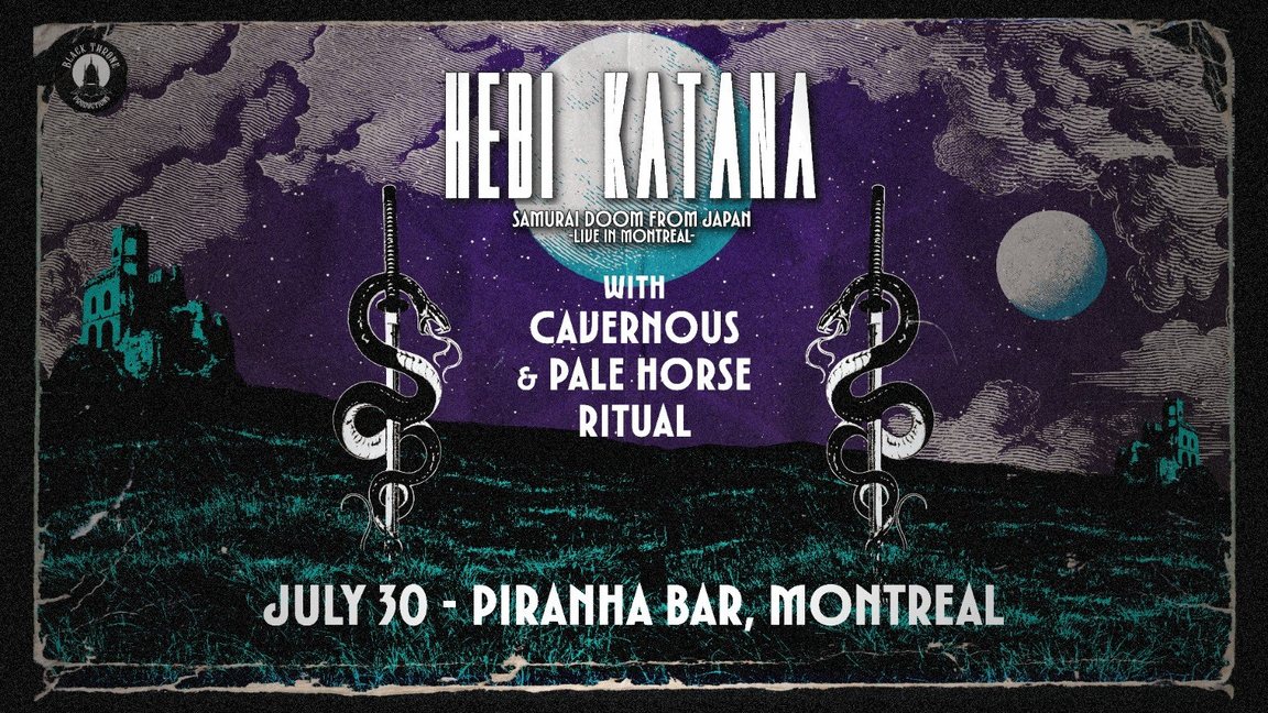 Hebi Katana with Cavernous & Pale Horse Ritual