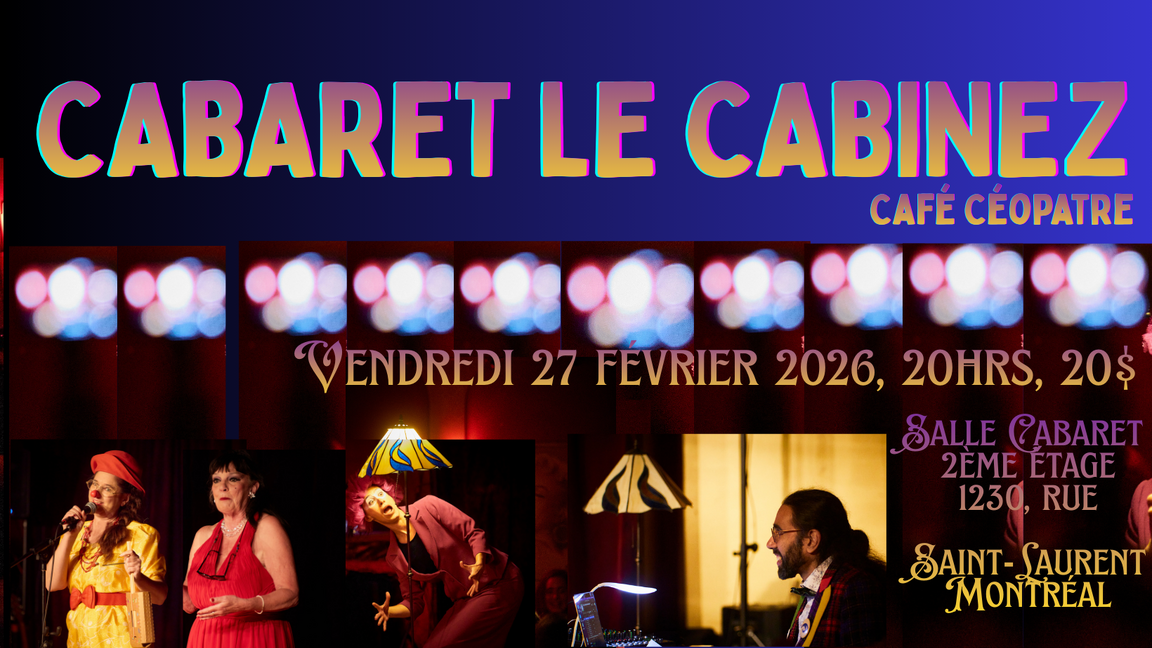Cabaret Cabinez#11  Vendredi 27 février 2026