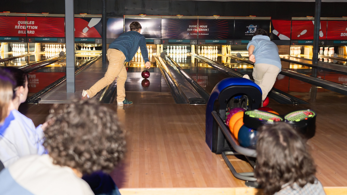 Soirée quilles