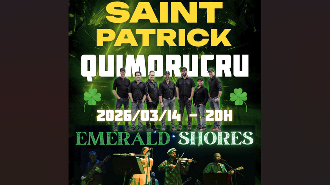 SAINT PATRICK AVEC QUIMORUCRU ET EMERALD SHORES