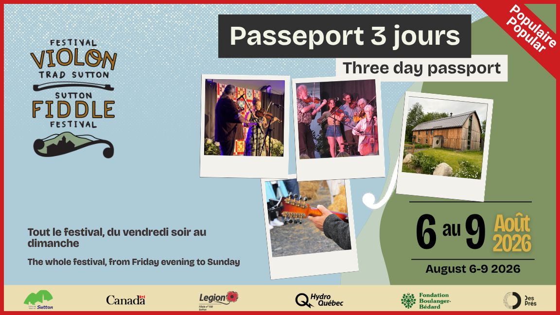 PASSEPORT 3 JOURS (Vendredi au Dimanche)