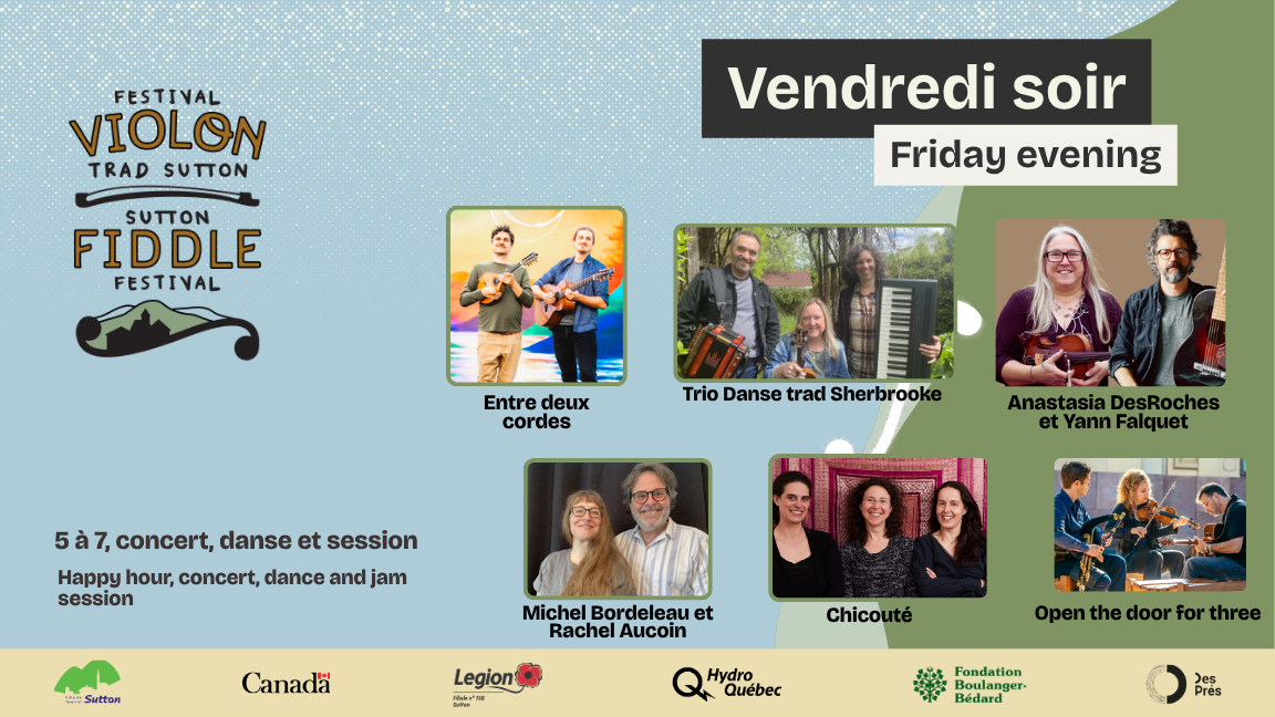 VENDREDI - SOIRÉE seulement