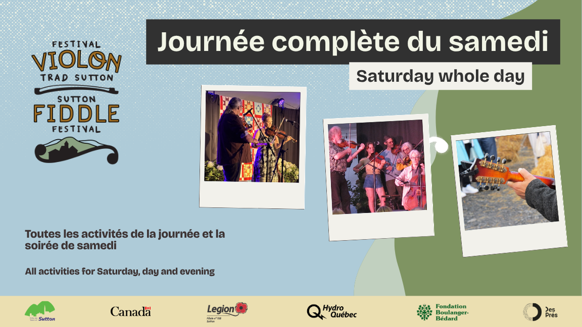 SAMEDI- Journée complète