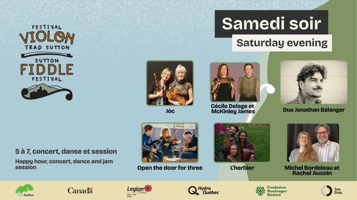SAMEDI- SOIRÉE seulement