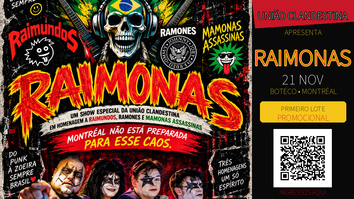 UNIAO CLANDESTINA PRESENTS: RAIMONAS
