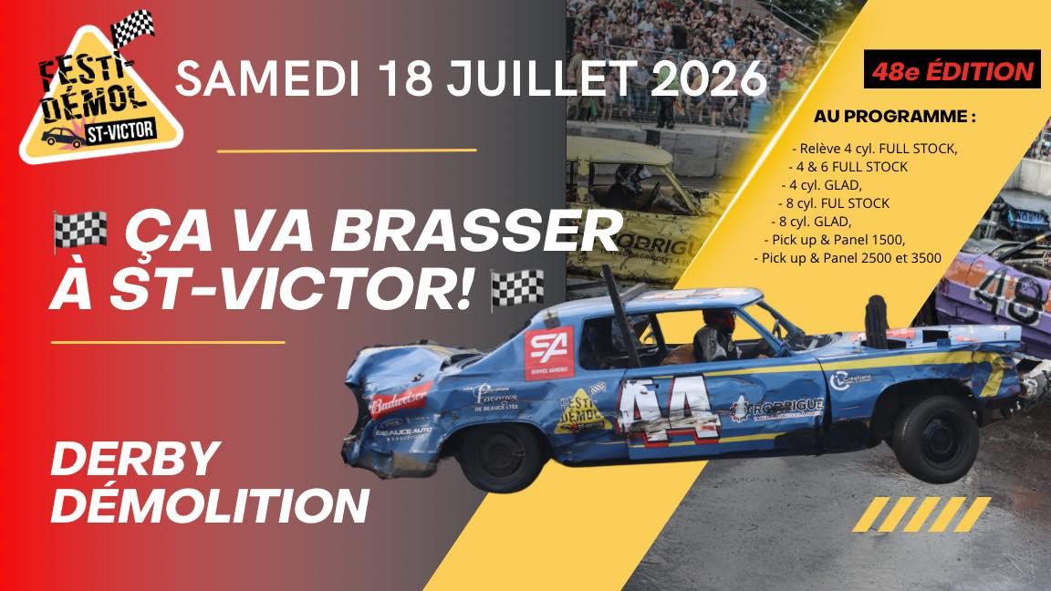 Festi Démol St-Victor 48e Édition