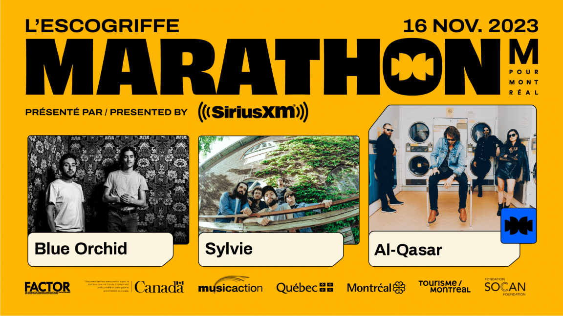 MARATHON presents Sylvie + Blue Orchid + Al-Qasar