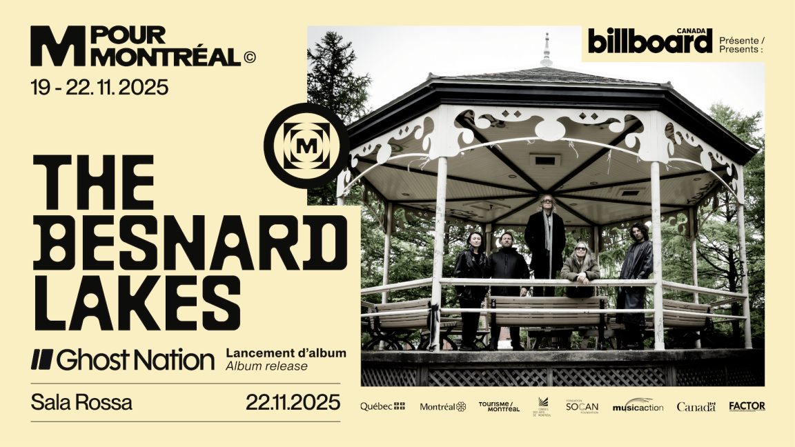 The Besnard Lakes Ghost Nation lancement d'album