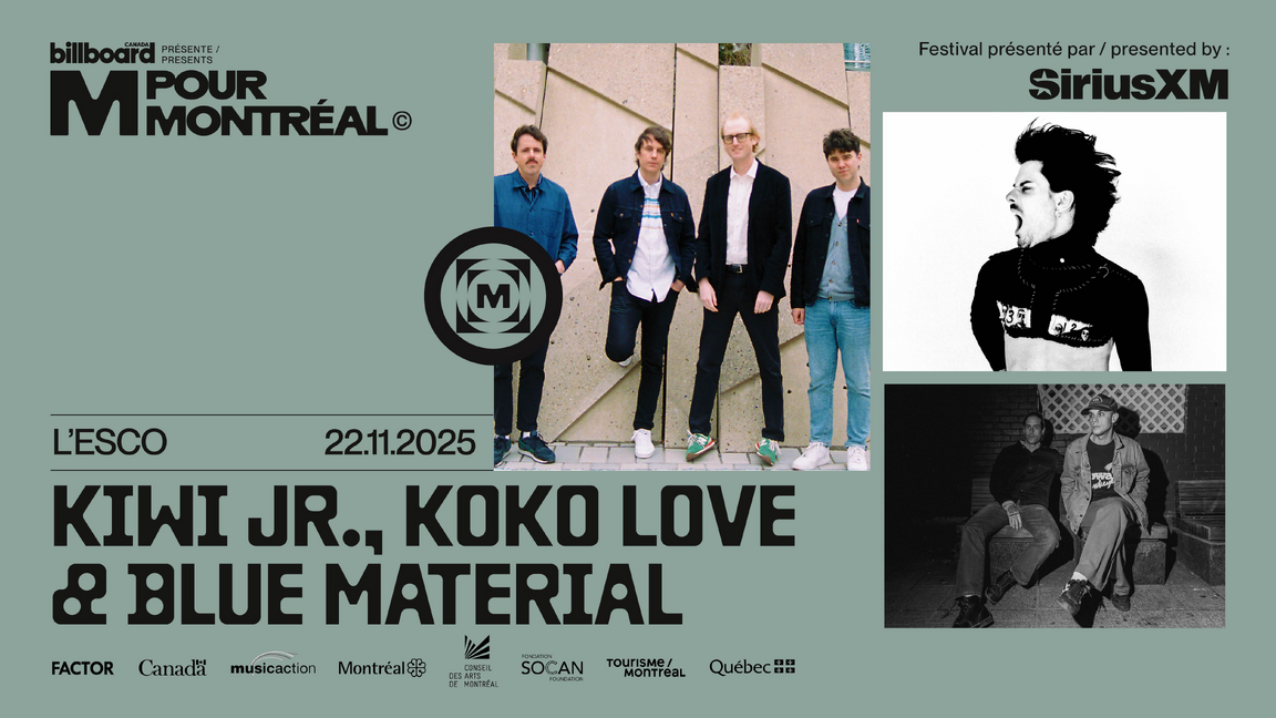 Kiwi Jr., Blue Material & Koko Love