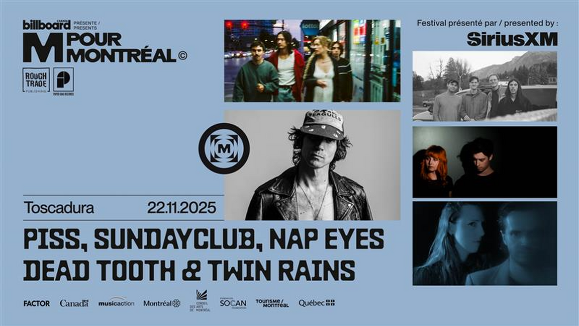 Nap Eyes, PISS, sundayclub & plus