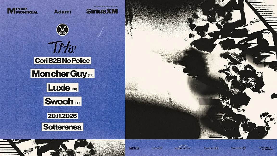 T.I.T.S. Collective (Cori B2B No Police), Luxie (FR), Mon cher Guy (FR) & Swooh (FR)