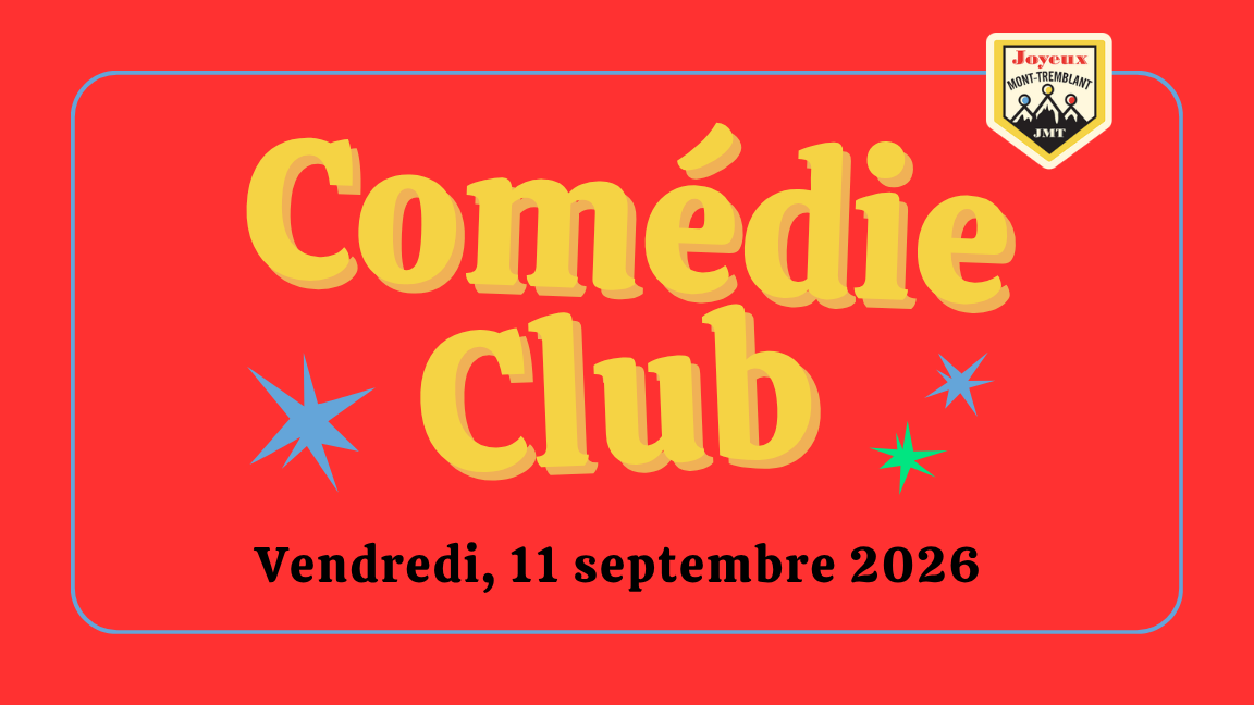 Comédie Club du 11 septembre 2026