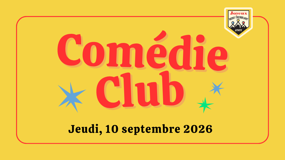 Comédie Club JMT 10 septembre 2026