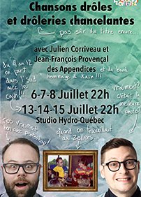 Chansons drôles et drôleries chancelantes