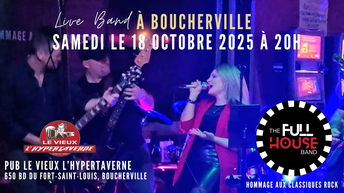 Soirée Rock avec The Full House Band