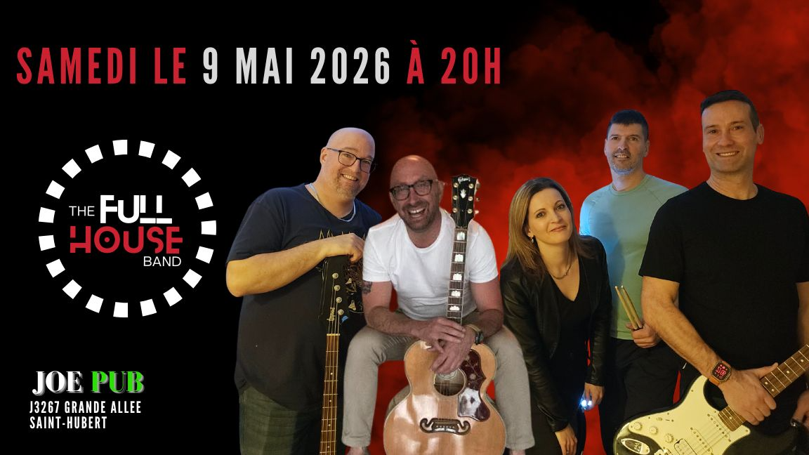Soirée Rock avec The Full House Band