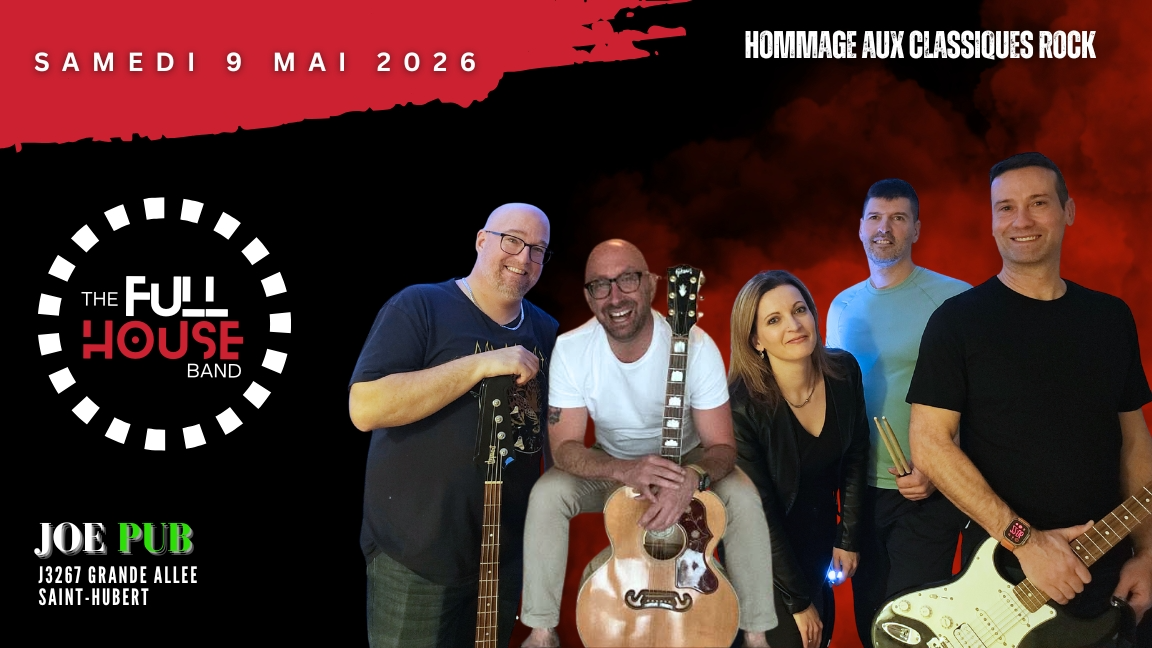 Soirée Rock avec The Full House Band