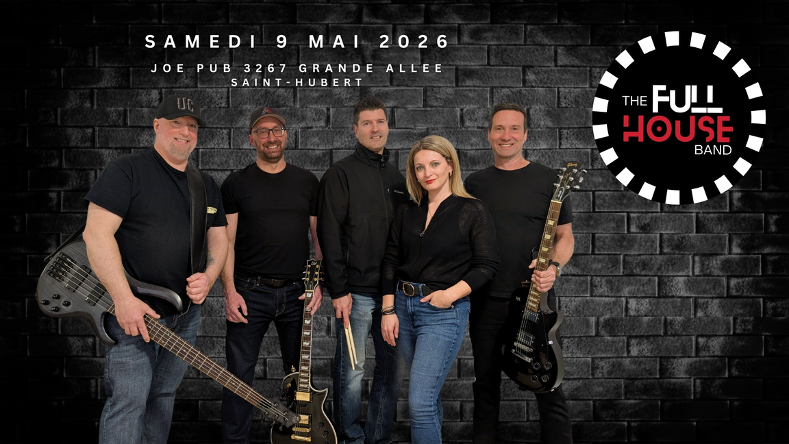 Soirée Rock avec The Full House Band